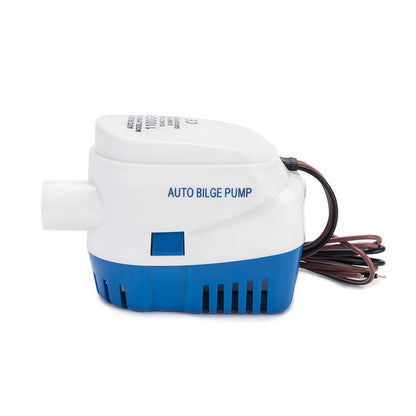 Dontmiss 1100GPH Automatic Submersible Bilge Pump,12V Boat Bilge Pump with Float Switch, High-Flow 3-Blade Impeller, Snap-Off Strainer, 1 1/8'' Outlet - Compact All-in-One for Boats, RV, Ponds & Pools 🍁 All In One Marketplace Canada