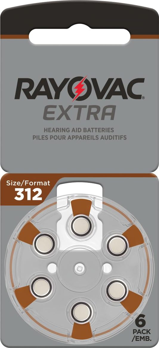 RAYOVAC® Extra Size 312 Hearing Aid Batteries (60 Batteries) 🍁 All In One Marketplace Canada