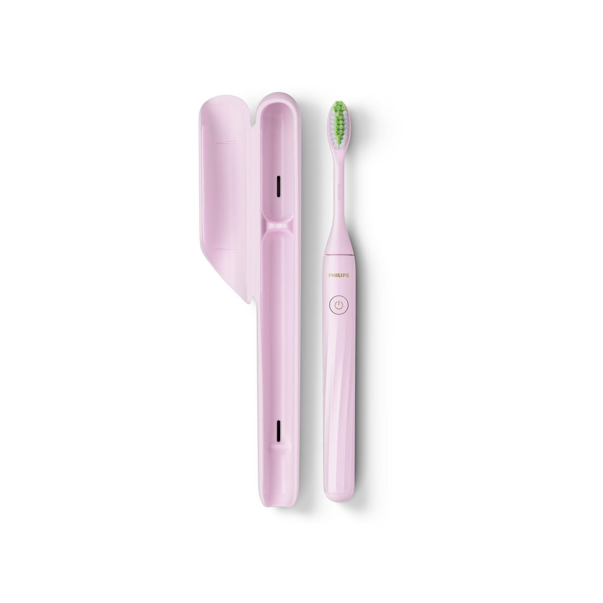 Philips One by Sonicare Battery Toothbrush Holiday Pack with 3 Brush Heads, Manhattan Edition