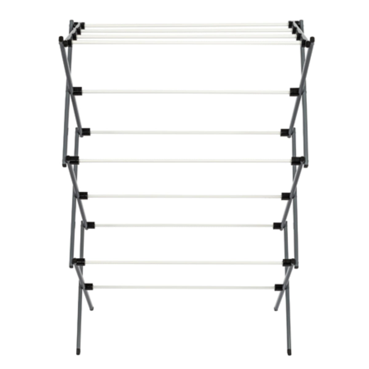 Honey-Can-Do DRY-01306 Folding 42-Inch Clothes Drying Rack, Silver/White 🍁 All In One Marketplace Canada
