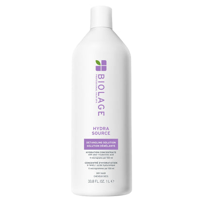 BIOLAGE Conditioner, HydraSource Detangling Solution, Detangles & Controls Static For Less Frizz & Fly-Aways, For Dry Hair, Paraben Free, Vegan 🍁 All In One Marketplace Canada