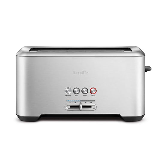 Breville A Bit More 4 Slice Toaster, silver - BTA730XL, 16.1 x 8.1 x 7.6 inches 🍁 All In One Marketplace Canada