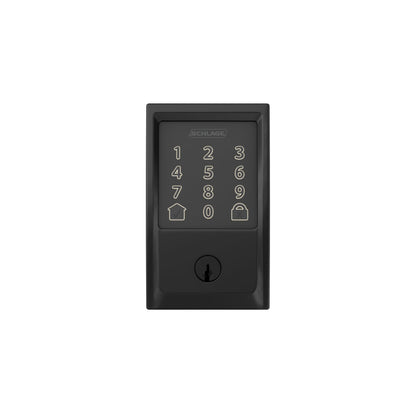 Schlage Encode Smart WiFi Deadbolt Lock with Greenwich Trim, Matte Black 🍁 All In One Marketplace Canada