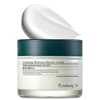 Pyunkang Yul PKY Calming Moisture Barrier Cream Instantly Soothes Sensitive Skin, Hyaluronic Acid & Ceramide for Hydration, Vegan, Korean Skincare (1.69 Fl. Oz, 50ml) 🍁 All In One Marketplace Canada