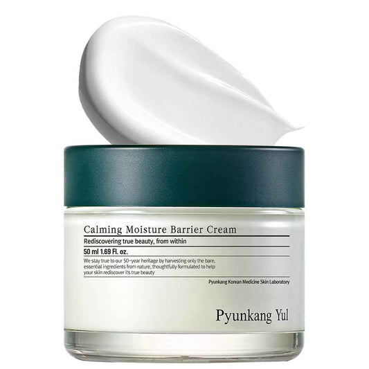 Pyunkang Yul PKY Calming Moisture Barrier Cream Instantly Soothes Sensitive Skin, Hyaluronic Acid & Ceramide for Hydration, Vegan, Korean Skincare (1.69 Fl. Oz, 50ml) 🍁 All In One Marketplace Canada