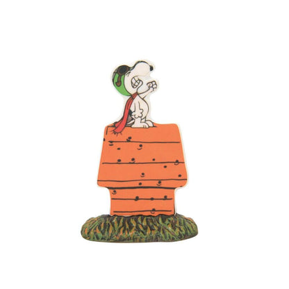 Department 56 Snow Village Halloween Trick or Treat Lane Peanuts House Lit Building and Accessories Set, 6.57 in H x 7.48 in W x 8.15 in L, Multicolor