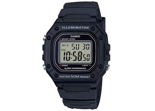 Casio Men's W-218H-1AVCF Classic Digital Display Quartz Black Watch 🍁 All In One Marketplace Canada