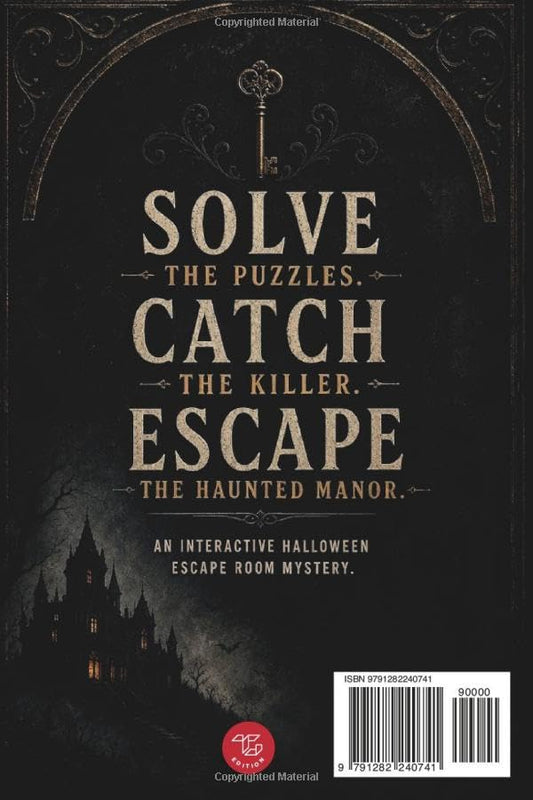 Murder at Vex Manor - The Halloween Escape Room Mystery: Solve the Puzzles, Catch the Killer and Escape the Haunted Manor!