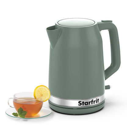 Starfrit Electric Kettle - 1.7L Capacity - Water Level Indicator - Automatic Shut-Off - 1500W – Sage 🍁 All In One Marketplace Canada