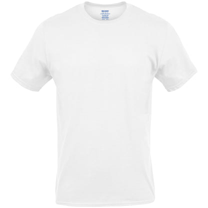 GILDAN Platinum Men's Crew T-Shirts, White (6-Pack), Small 🍁 All In One Marketplace Canada