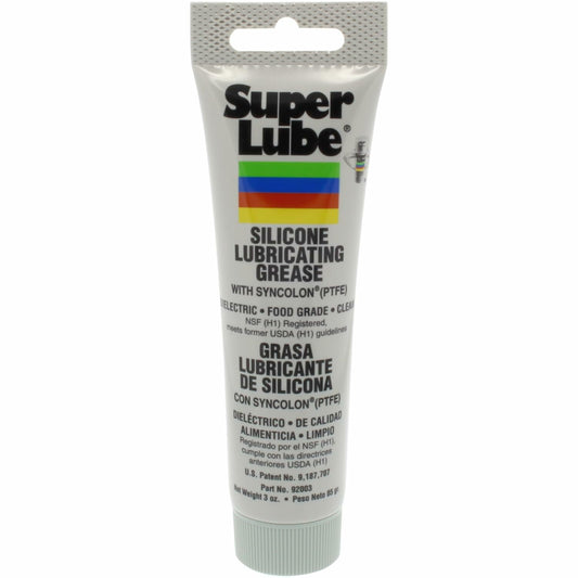 Super Lube 92003 Silicone Lubricating Grease, 3 oz Tube, White 🍁 All In One Marketplace Canada