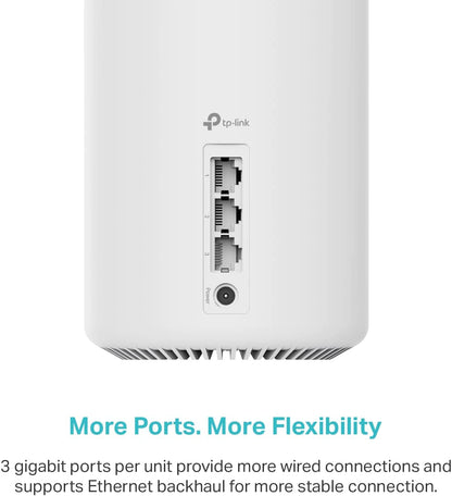 TP-Link Deco AXE5400 Tri-Band WiFi 6E Mesh System (Deco XE75) - Covers up to 5,500 Sq.Ft, Replaces WiFi Router and Extender, AI-Driven Mesh, New 6GHz Band, 2-Pack 🍁 All In One Marketplace Canada