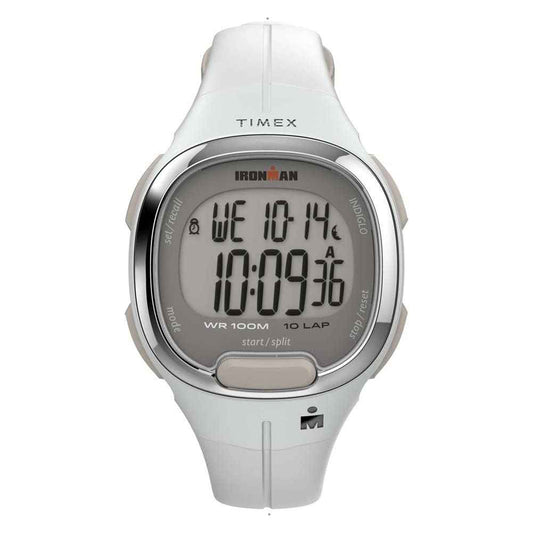 Timex Ironman Transit White Resin Strap Watch (Mode: TW5M478009J) Black/Gold-Tone 🍁 All In One Marketplace Canada