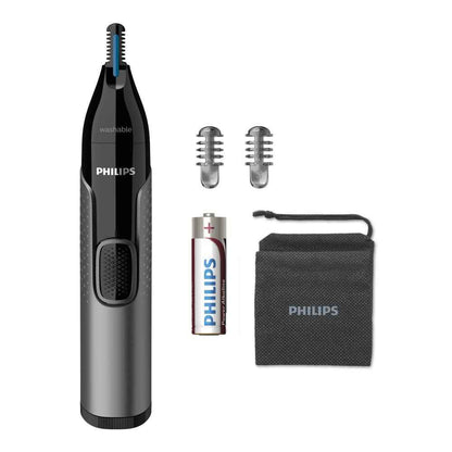 Philips Nose Trimmer Series 3000, Nose, Ear & Eyebrow Trimmer with Protective Guard System & Travel Pouch, NT3650/26 🍁 All In One Marketplace Canada