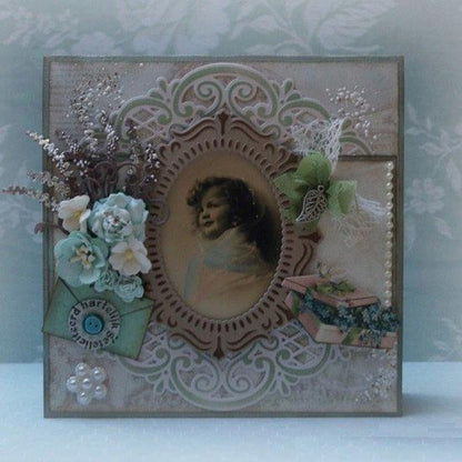 Marianne Design A5 Pretty Paper Bloc Nostalgia