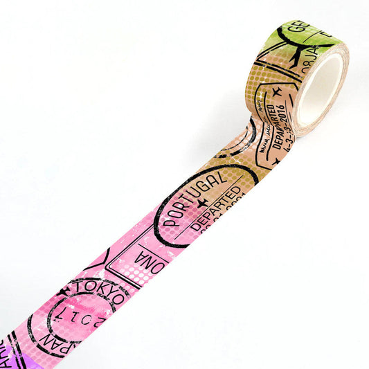 AALL and Create Washi Tape - #56 - Passport Please