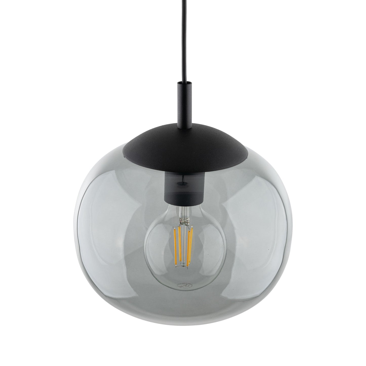 VIBE Graphite Glass Scandinavian Pendant Light - AURABAGS SHOP