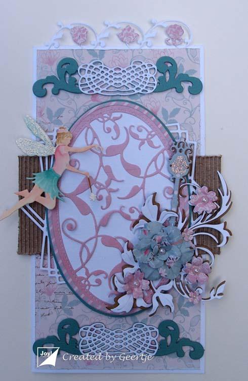 Joy! Crafts Die - Border Flowers Baroque