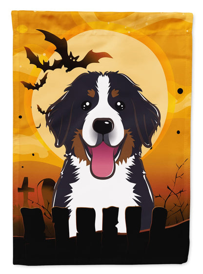 Caroline's Treasures BB1795CHF Halloween Bernese Mountain Dog Canvas House Size Flag, Multicolor, Large