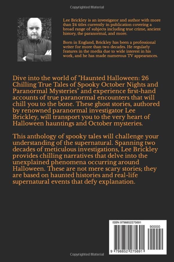 Haunted Halloween: 26 Chilling True Tales of Spooky October Nights and Paranormal Mysteries