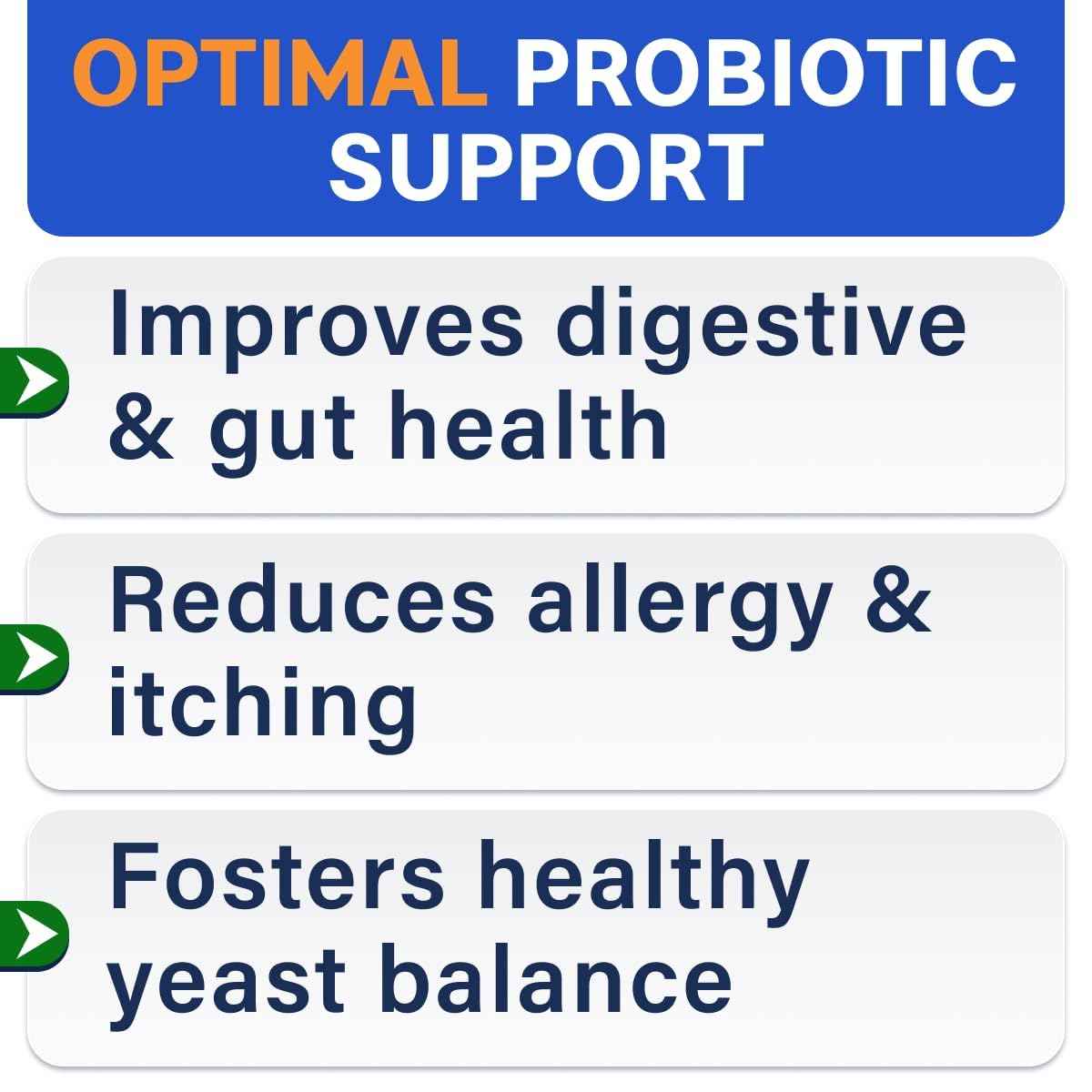 Probiotics for Dogs - Gas, Diarrhea, Allergy, Constipation, Upset Stomach Relief, w/Digestive Enzymes + Prebiotics - Chewable Supplement - Improve Digestion, Immunity - Dog Probiotics Chews - 180Ct 🍁 All In One Marketplace Canada