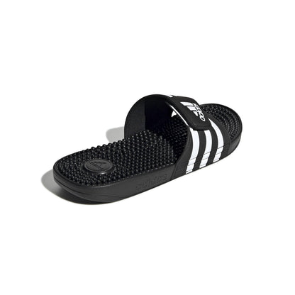 adidas Unisex-Adult Adissage, Core Black/White/Core Black, 10 🍁 All In One Marketplace Canada