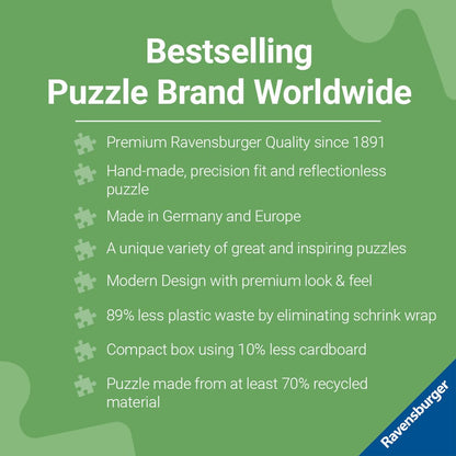 Ravensburger Happy Halloween 1000 Piece Jigsaw Puzzle for Adults - 12000402 - Handcrafted Tooling, Made in Germany, Every Piece Fits Together Perfectly
