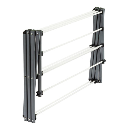 Honey-Can-Do DRY-01306 Folding 42-Inch Clothes Drying Rack, Silver/White 🍁 All In One Marketplace Canada