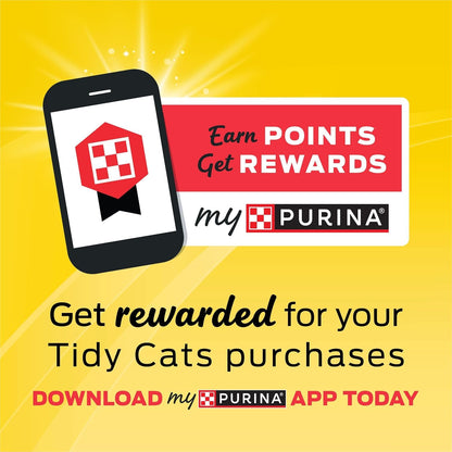 Purina Tidy Cats Lightweight, Low Dust, Clumping Cat Litter Odor Control 24/7 Performance Multi Cat Litter - 17 lb. Box 🍁 All In One Marketplace Canada