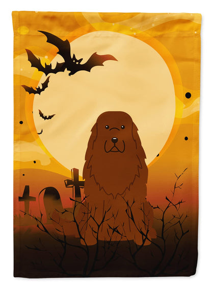 Caroline's Treasures BB4316GF Halloween Caucasian Shepherd Dog Flag Garden Size, Small, Multicolor