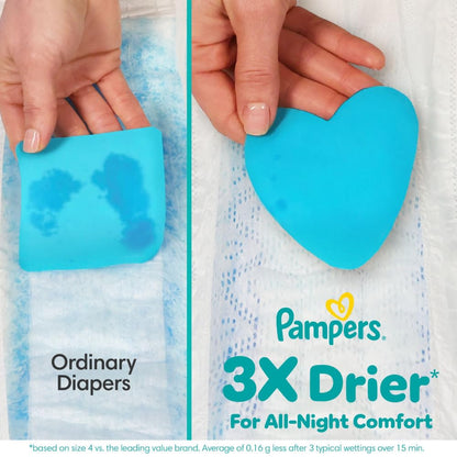 Pampers ZZZ Overnight Diapers, Size 4, Nighttime Protection Disposable Baby Diaper, 1 Pack (Count of 104), 🍁 All In One Marketplace Canada