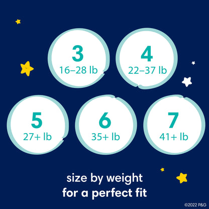Pampers ZZZ Overnight Diapers, Size 3 (16-28 lbs), 116 Count, Nighttime Protection Disposable Baby Diaper 🍁 All In One Marketplace Canada