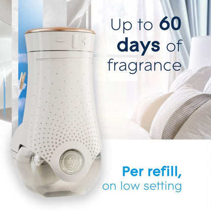 Glade PlugIns Air Freshener Oil Refill, Scented and Essential Oils for Home and Bathroom, Clean Linen, 5 Refills 🍁 All In One Marketplace Canada
