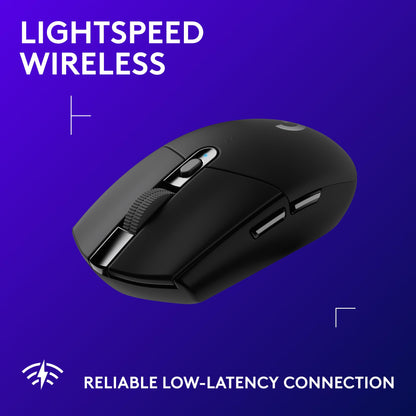 Logitech G305 Lightspeed Wireless Gaming Mouse, Hero Sensor, 12,000 DPI, Lightweight, 6 Programmable Buttons, 250h Battery, On-Board Memory, Compatible with PC, Mac - Black 🍁 All In One Marketplace Canada