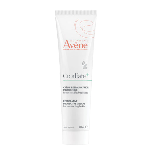 Eau Thermale Avene Cicalfate+ Restorative Protective Cream, Rich Skin Barrier Cream, Wound Care, Reduces appearance of scars, Doctor recommended, Zinc oxide, 40 mL 🍁 All In One Marketplace Canada