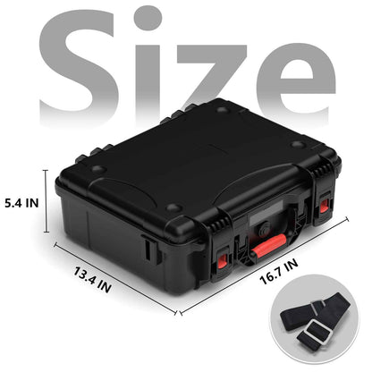 MEKEET Starlink Mini Case, IP67 Waterproof Hard case Fits Star Link Mini Dish, Portable Shoulder Dual Carry Options with Precision Cut Foam for Starlink Accessories,Ideal for Travel and Camping 🍁 All In One Marketplace Canada