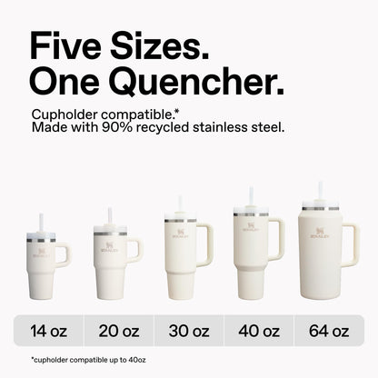 STANLEY Quencher H2.0 Flow State Tumbler, 30 oz, Hot Coral 🍁 All In One Marketplace Canada