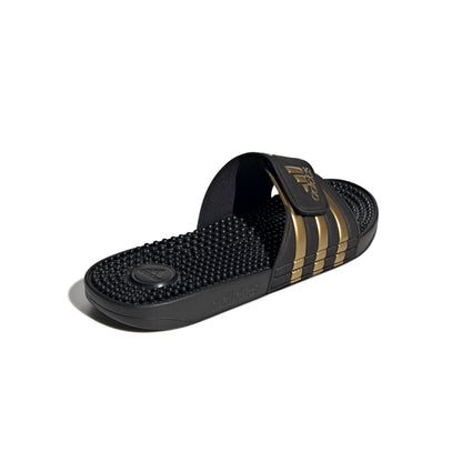 adidas Unisex-Adult Adissage, Core Black/Gold Metallic/Core Black, 9 🍁 All In One Marketplace Canada