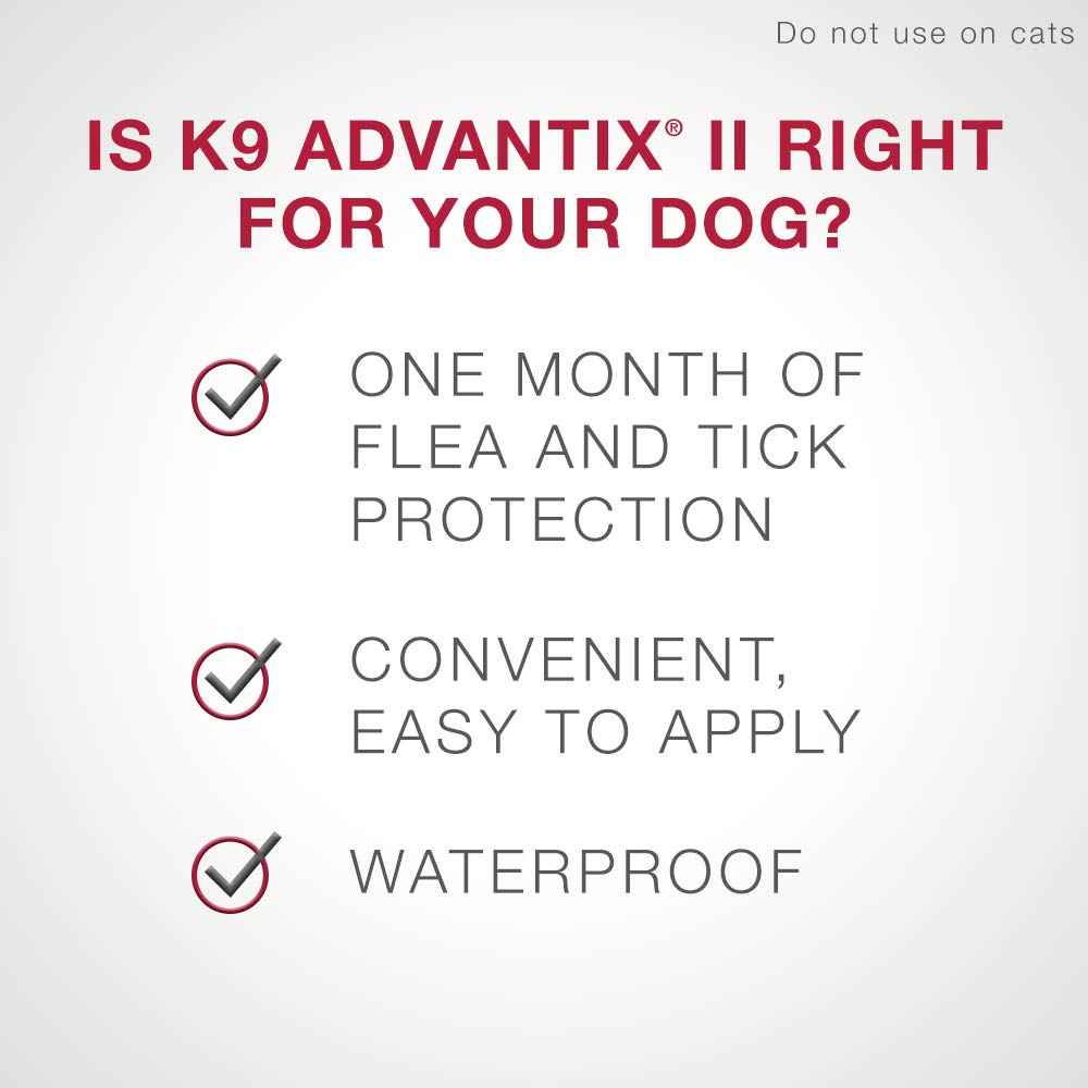 K9 Advantix II - Flea/Tick Prevention - Vet Recommended - Large Dog - 2-Pk 🍁 All In One Marketplace Canada