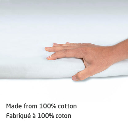 Maxi-Cosi Swift/Calao Bassinet Mode Fitted Sheets – 2-Pack, 100% Cotton, Soft and Breathable, Durable, Perfect Fit for Playard Bassinet Mattress, Machine Washable, Baby Bedding Essentials 🍁 All In One Marketplace Canada