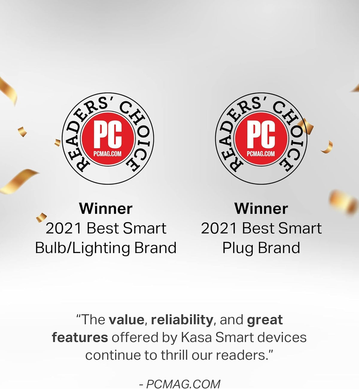 Kasa Smart Light Bulbs, Full Colour Changing Dimmable Smart WiFi Bulbs Compatible with Alexa and Google Home, A19, 9W 800 Lumens,2.4Ghz only, No Hub Required, 4-Pack (KL125P4), Multicolour 🍁 All In One Marketplace Canada