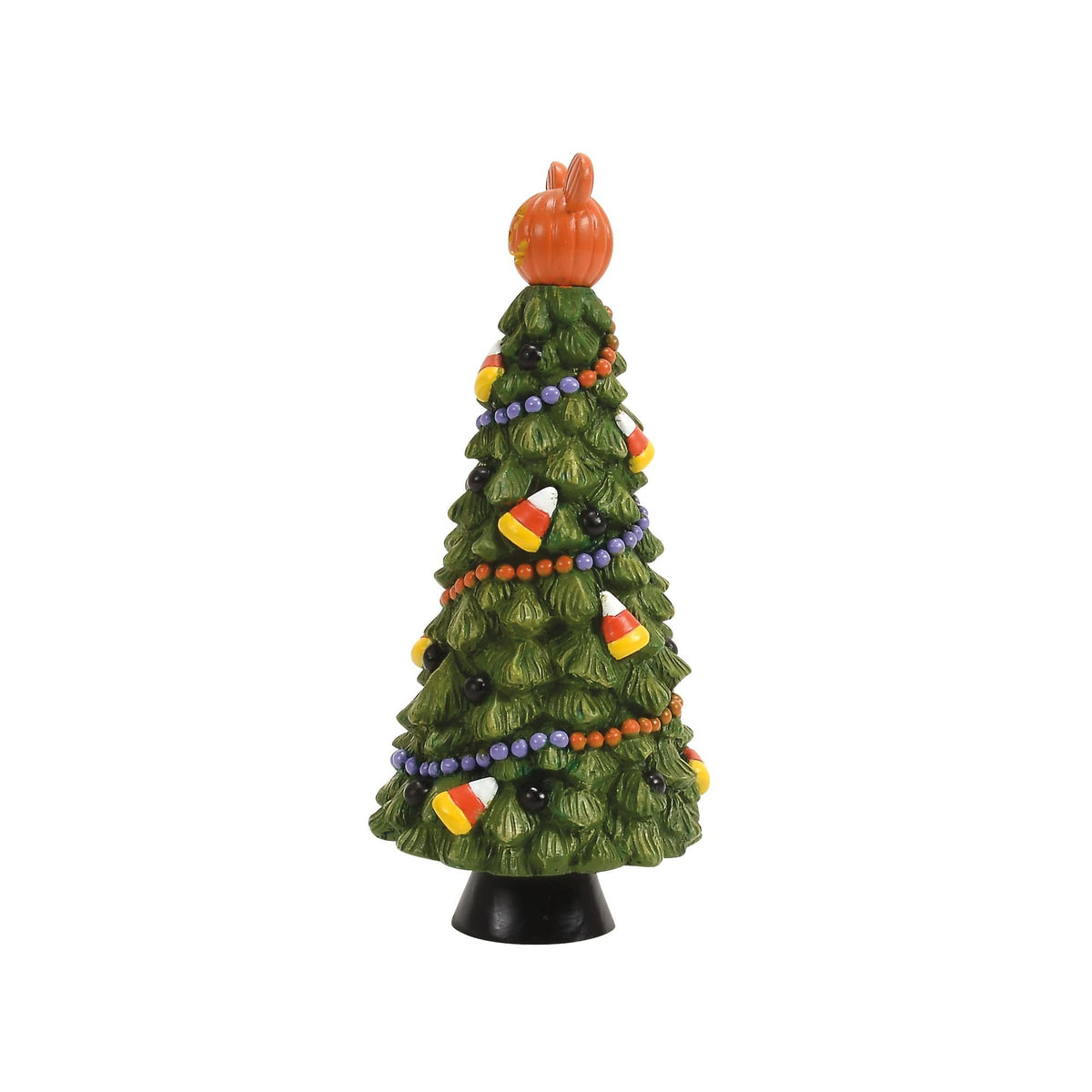 Department 56 Disney Halloween Village Accessories Pumpkintown Manor Tree Figurine, 6.625 Inch, Multicolor
