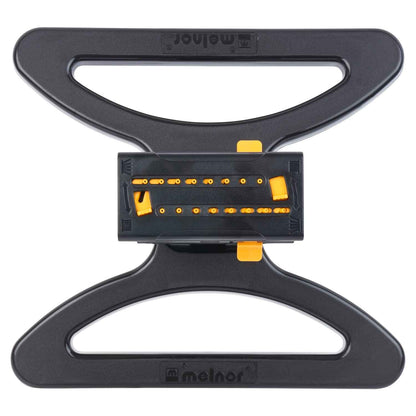 Melnor 65131AMZ MiniMax Turbo Oscillator Sprinkler, 4000 sq. ft., 4-Way Adjustable, Quick Connect Bundle, Black, Yellow 🍁 All In One Marketplace Canada