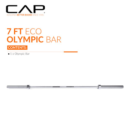 CAP Barbell Classic 7-Foot Olympic Bar, Chrome 🍁 All In One Marketplace Canada