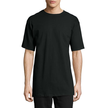 Hanes Mens Men's Beefy Tall Short Sleeve Tee Value Pack (2-Pack) Fashion t Shirts, Black, 3X-Large Tall US 🍁 All In One Marketplace Canada
