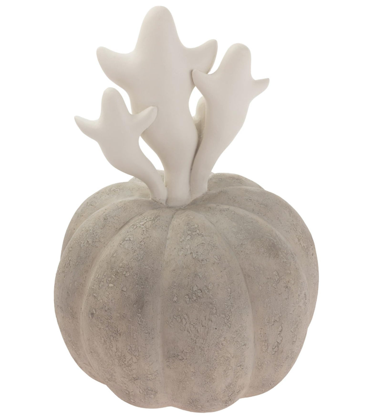 Boston International Halloween Figurine Tabletop Mantel Shelf Fall Autumn Decorations for Home, 7" x 10", Ghost & Jack-O-Lantern