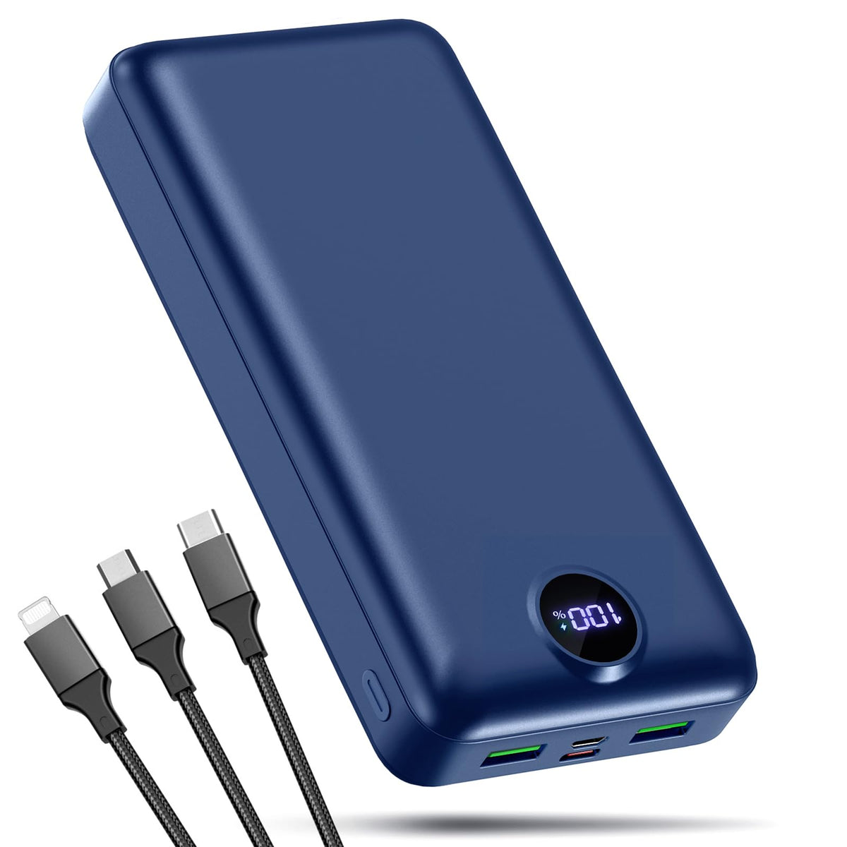 Power Bank Fast Charging 50000mAh- 22.5W Portable Charger USB C Quick Charge with 3 Outputs & 2 Inputs LED Display Huge Capacity External Battery Pack for iPhone, Samsung, iPad etc 🍁 All In One Marketplace Canada