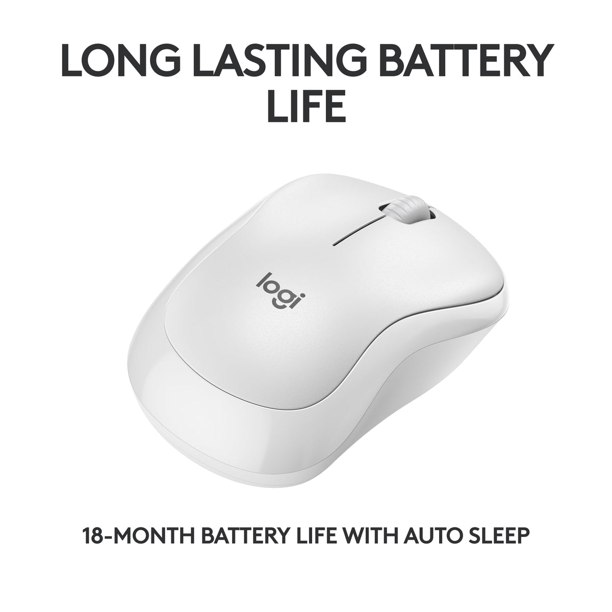 Logitech M240 Silent Bluetooth Mouse, Wireless, Compact, Portable, Smooth Tracking, 18-Month Battery, for Windows, macOS, ChromeOS, Compatible with PC, Mac, Laptop, Tablets - Off White 🍁 All In One Marketplace Canada
