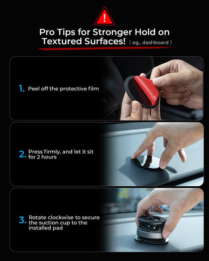 MRGLAS 2026 Upgraded Vacuum Suction Phone Holder for Car, Magsafe Car Phone Holder Mount, [98+LBS Suction & 2800gf Magnetic] 360° Adjustable Shower & Wall Mount, Car Accessories for iPhone 17 Pro Max 🍁 All In One Marketplace Canada