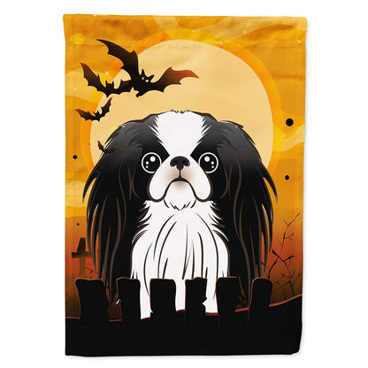 Caroline's Treasures BB1788CHF Halloween Japanese Chin Canvas House Size Flag, Multicolor, Large